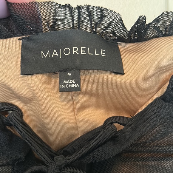 Majorelle long sleeve fitted tie front bodysuit - Picture 5 of 5